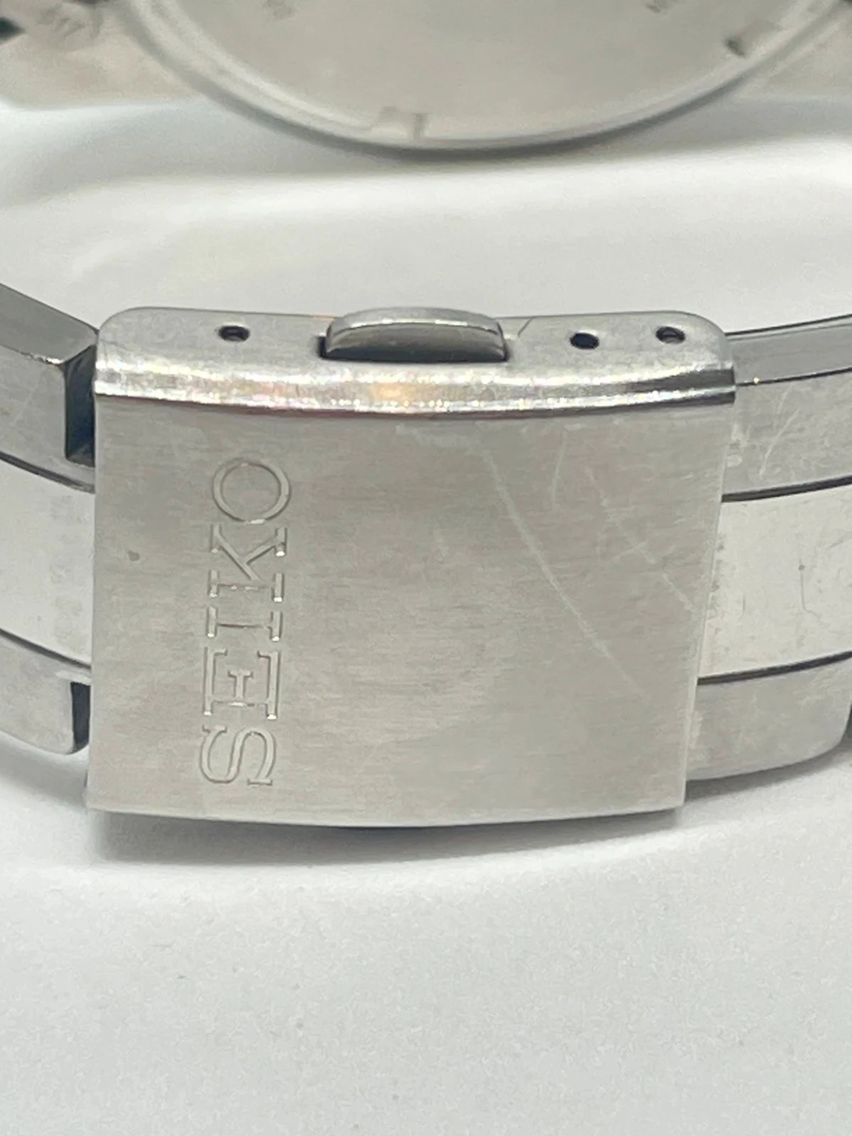 Raro Relógio Seiko SNQ129P1 Calendário Perpétuo 6A32 zafiro 100 m raro Japão importação Europa – photo 9